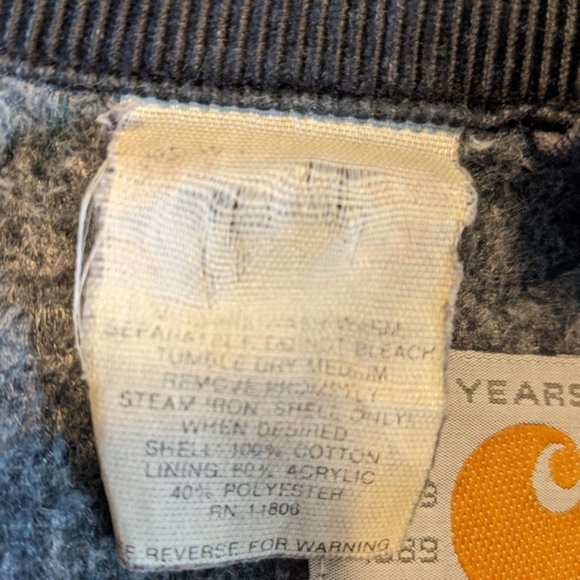 Vintage Carhartt 100th Anniv 1989 Detroit Jacket - Picture 9 of 14